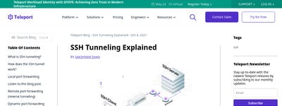 What is SSH Tunneling, SSH Reverse Tunneling and SSH Port Forwarding?