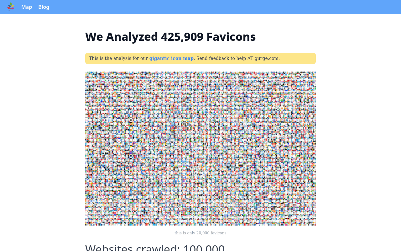 We Analyzed 425,909 Favicons • iconmap.io
