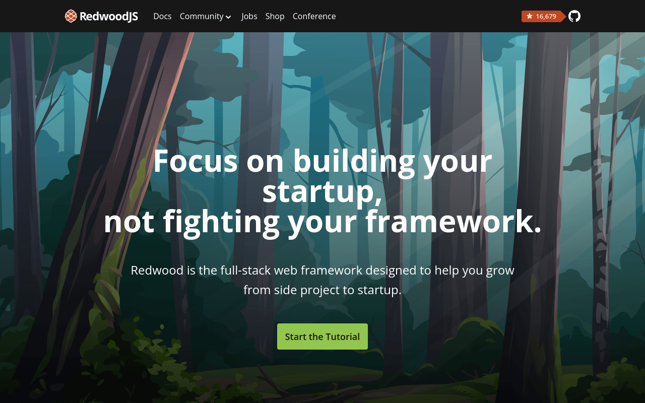 RedwoodJS | The App Framework for Startups
